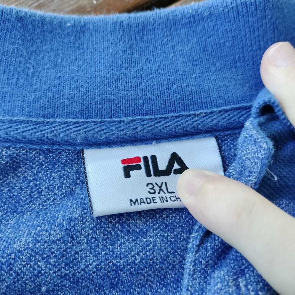 Fila × Streetwear × Vintage Fila Size 3XL Polo Sh… - image 6