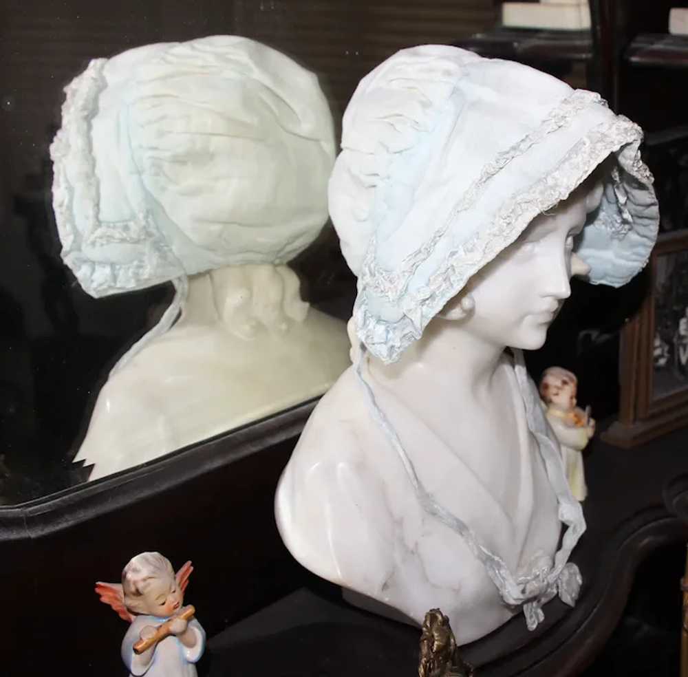 2 Lovely Antique c1900s Child Bonnets! - image 3