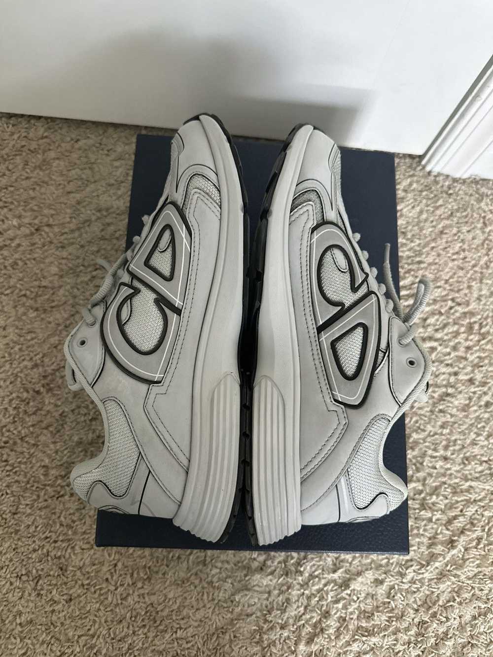 Dior Dior B30 Grey Reflective Sneaker - image 4