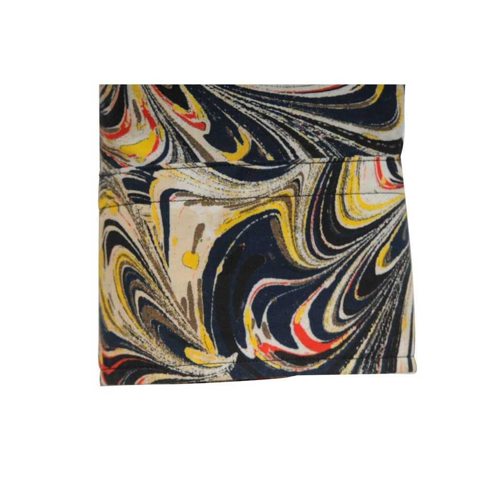 Dries Van Noten Abstract Print Black Tan Mosaic B… - image 9