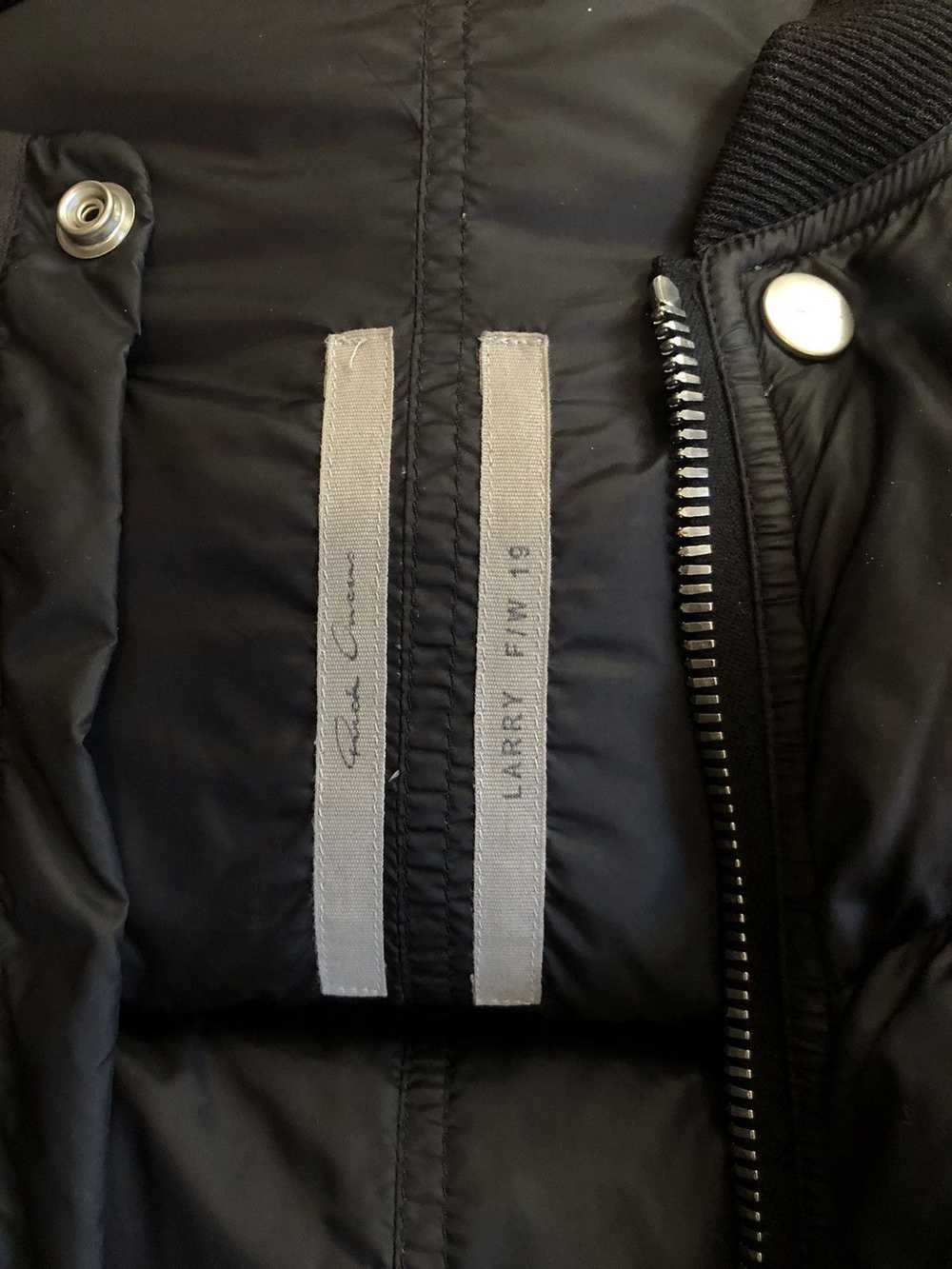 Rick Owens Rick Owens FW19 Larry Puffer Jacket - image 5