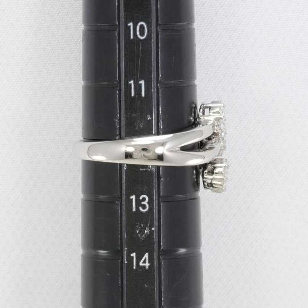 Other LuxUness K18 White Gold Diamond Ring 12 Met… - image 7