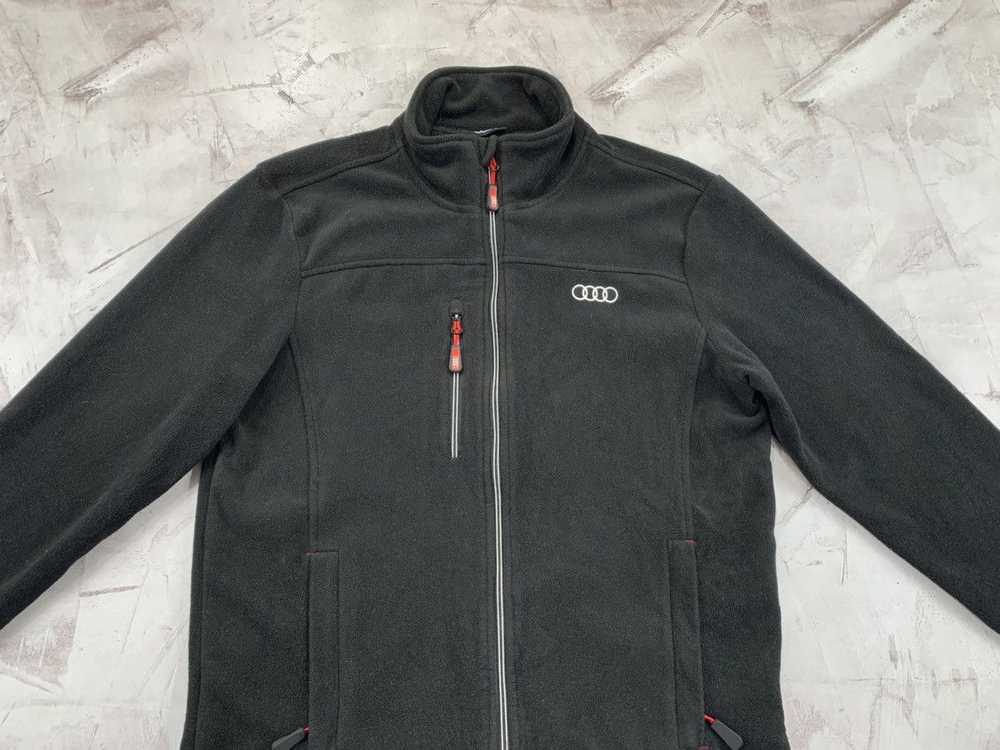 Audi × Racing × Streetwear Mens jacket fleece AUD… - image 3