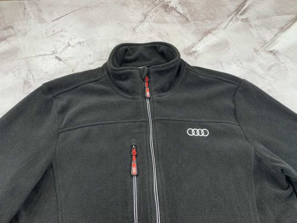 Audi × Racing × Streetwear Mens jacket fleece AUD… - image 4