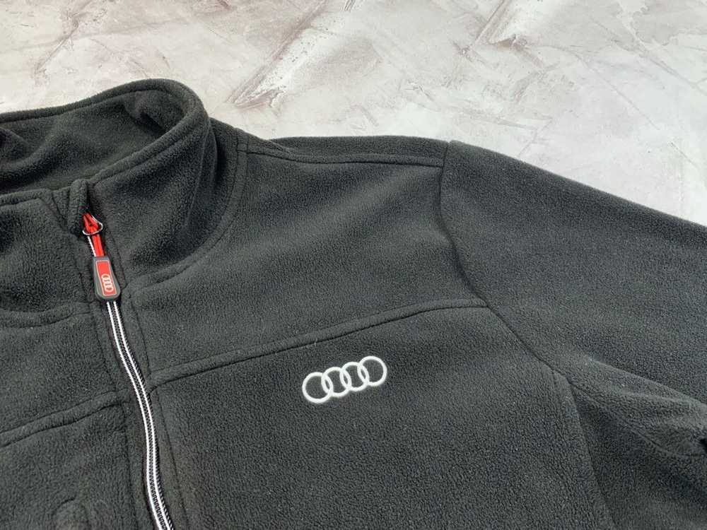 Audi × Racing × Streetwear Mens jacket fleece AUD… - image 5