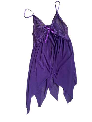 Vintage Purple Lace Lingerie Top