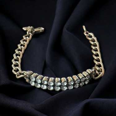 J// J. Crew rhinestone chain bracelet - image 1