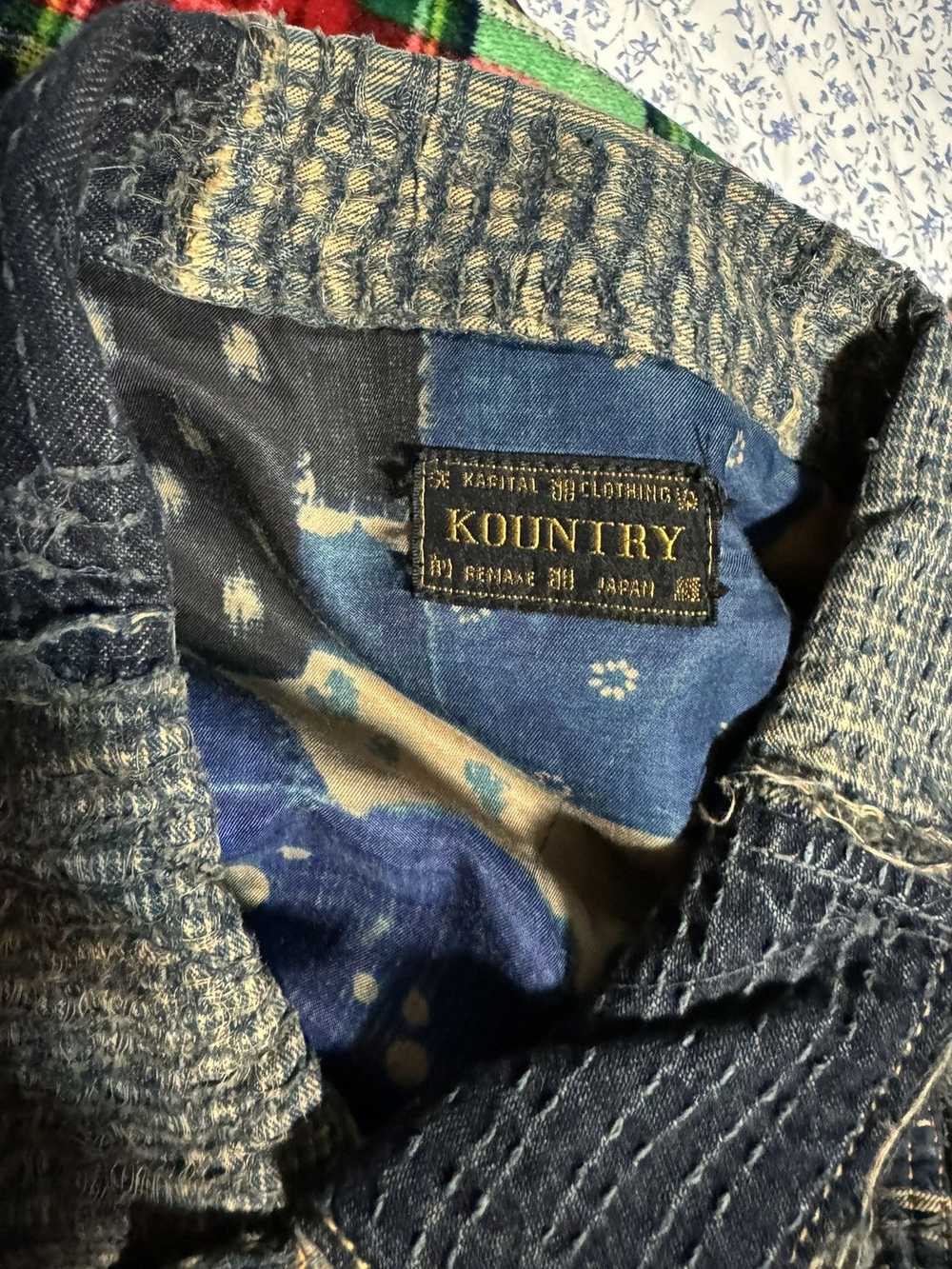 Kapital × Kapital Kountry Kapital Boro denim jack… - image 3