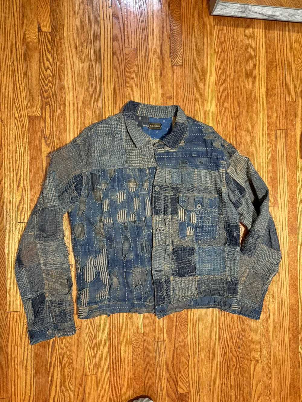 Kapital × Kapital Kountry Kapital Boro denim jack… - image 7