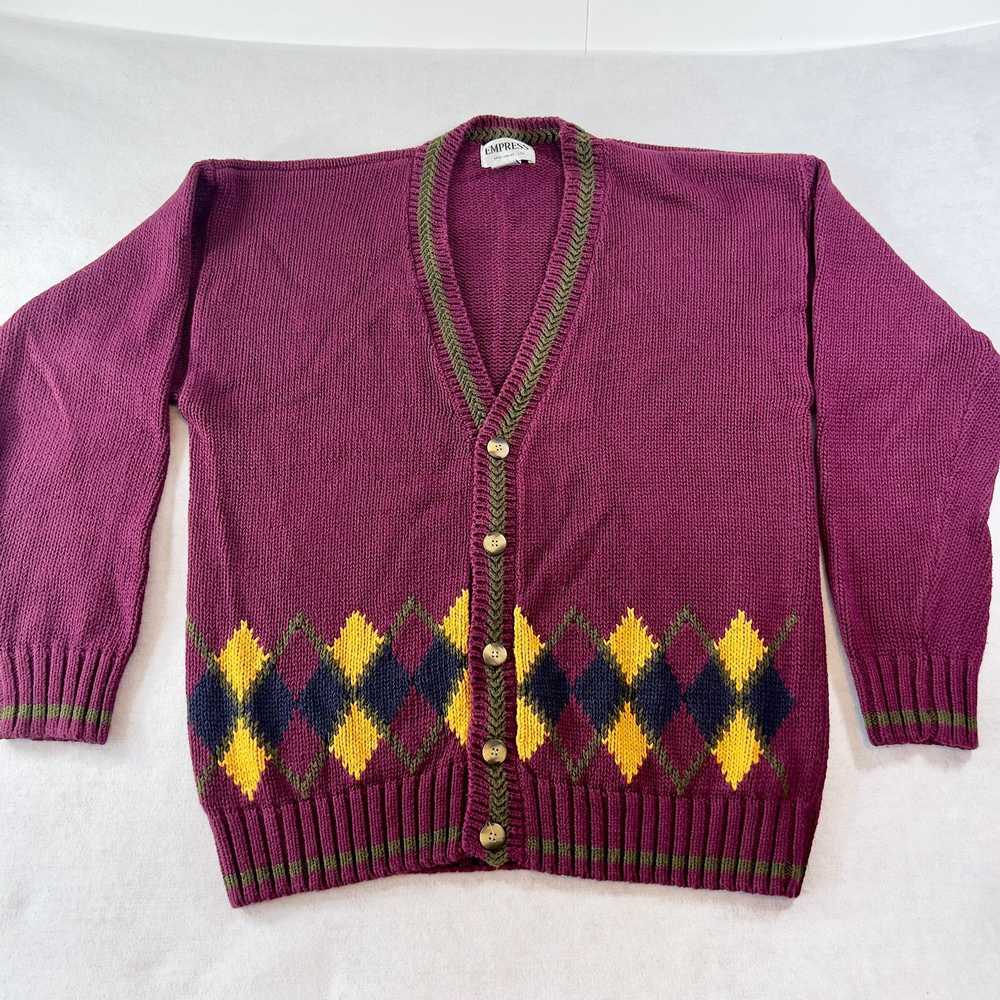 1 Empress Sportswear LTD Cardigan Sweater Woman L… - image 1