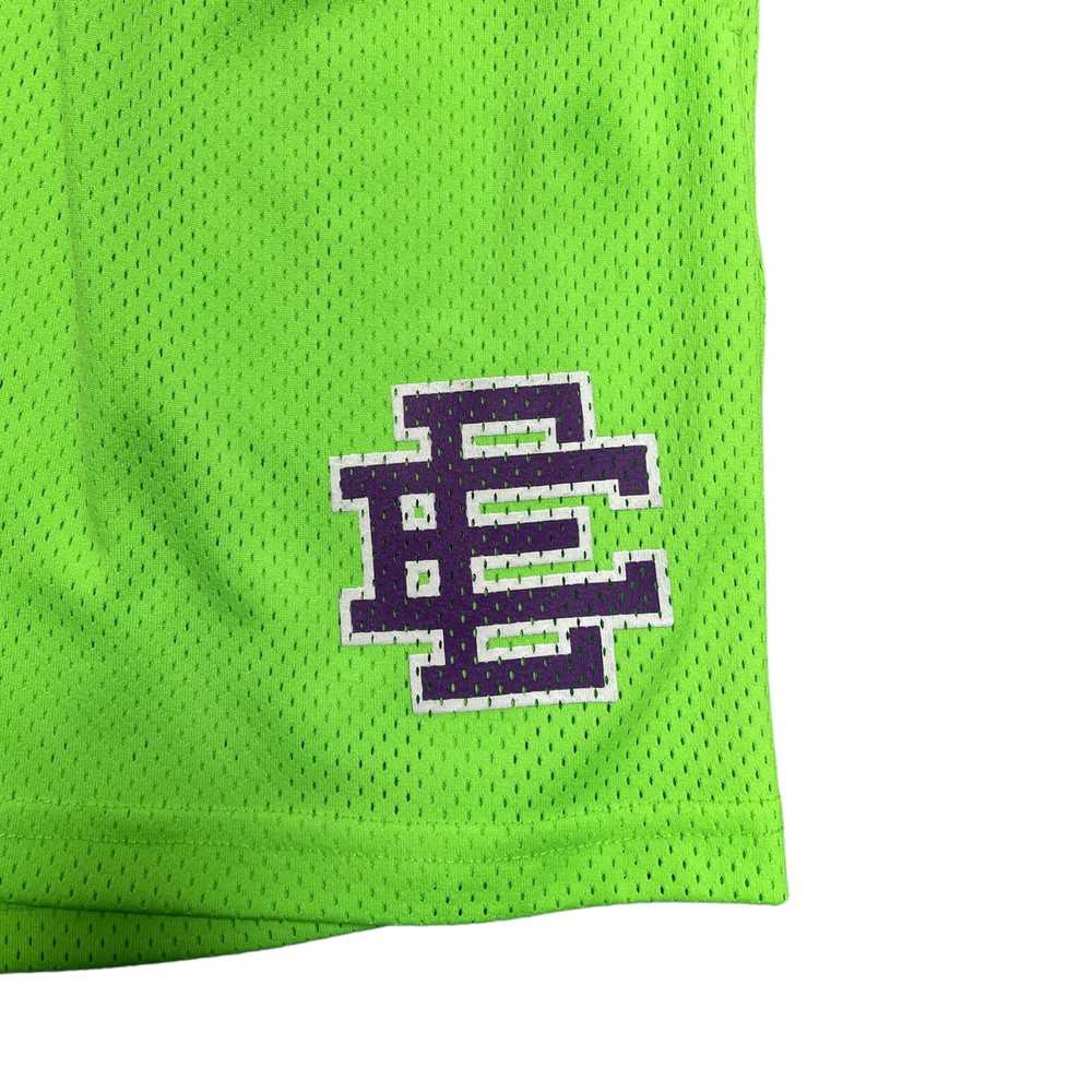 Eric Emanuel EE Basic Shorts Bright Green Purple - image 3