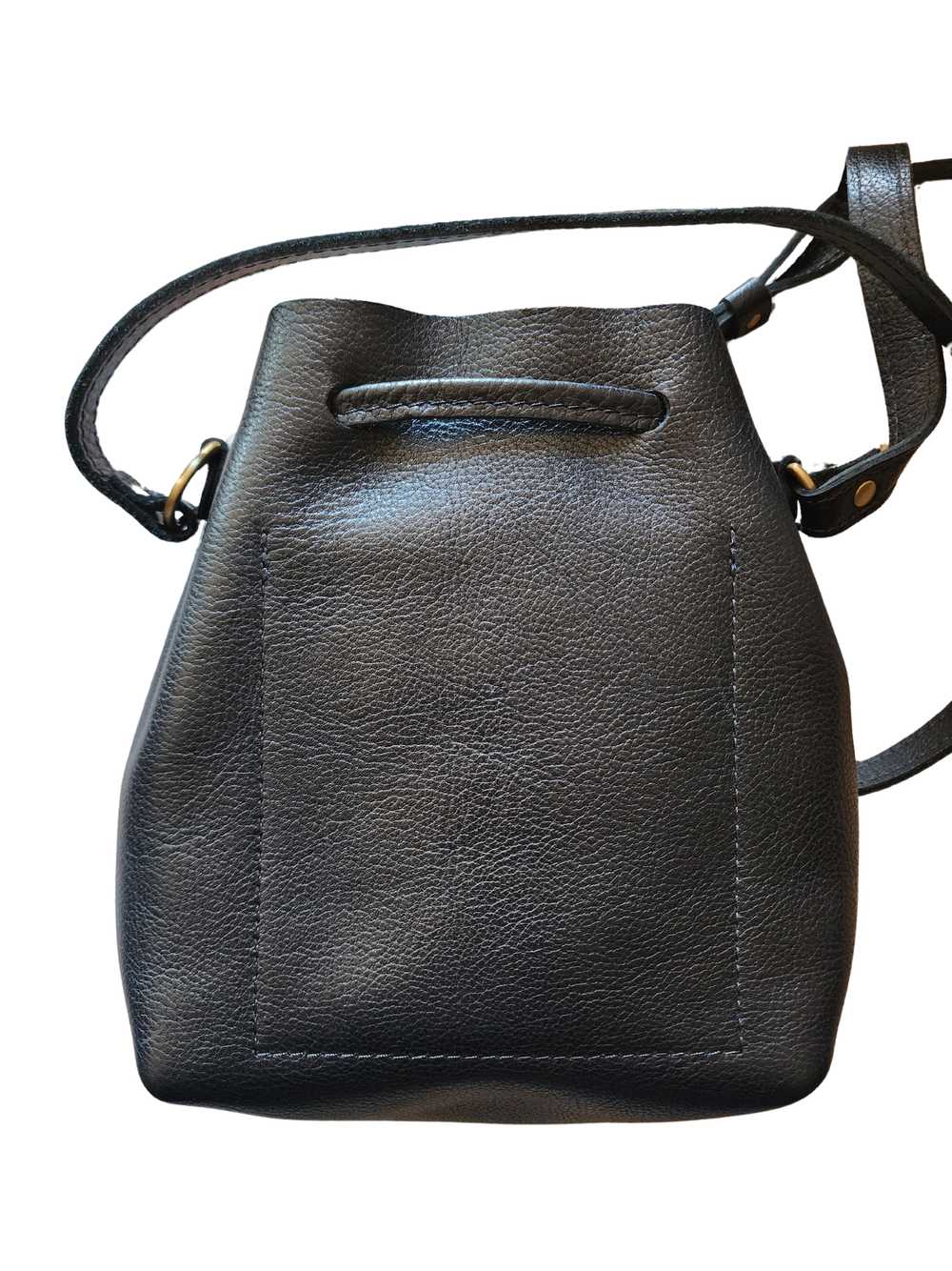 Portland Leather Bucket Bag - image 2