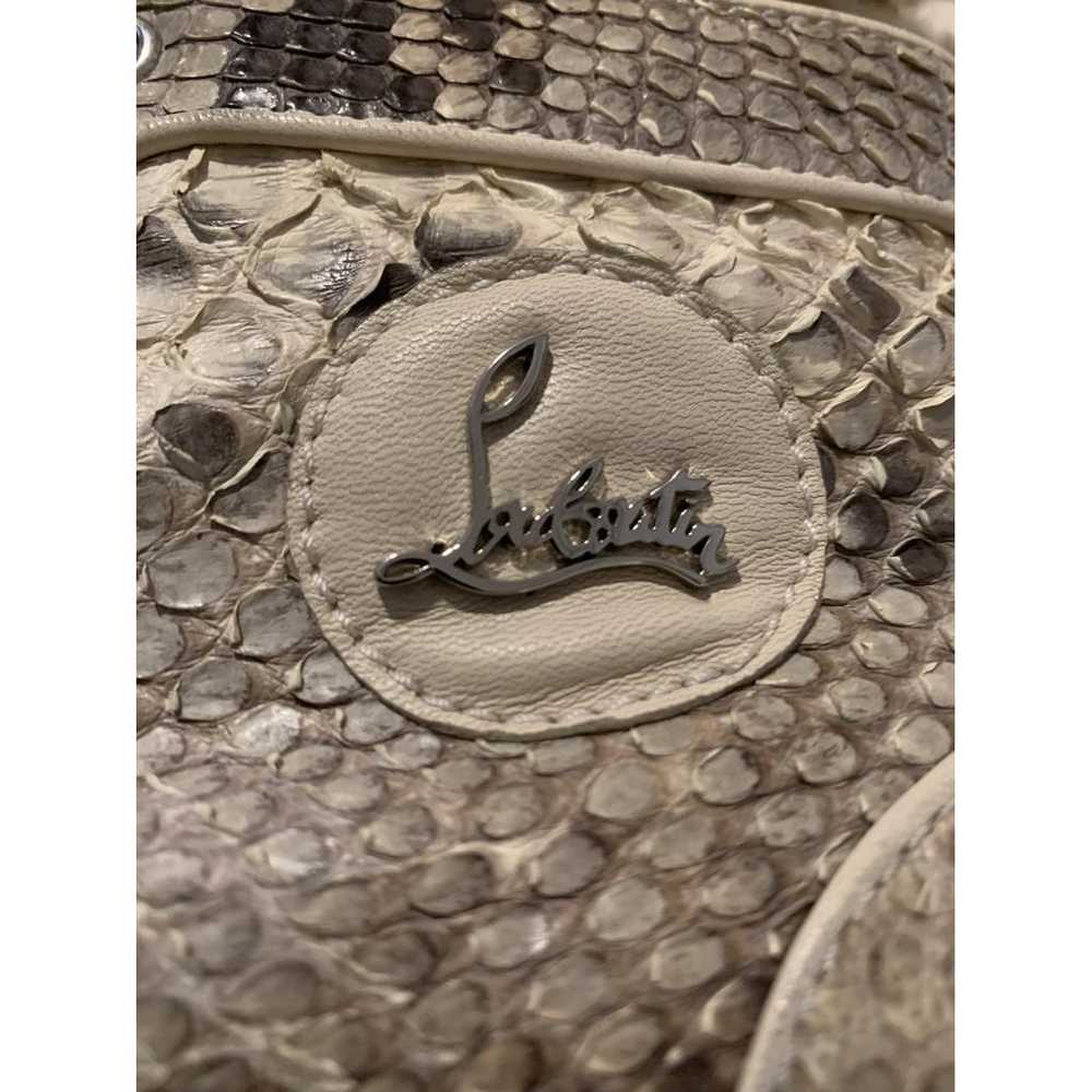 Christian Louboutin Louis python high trainers - image 3