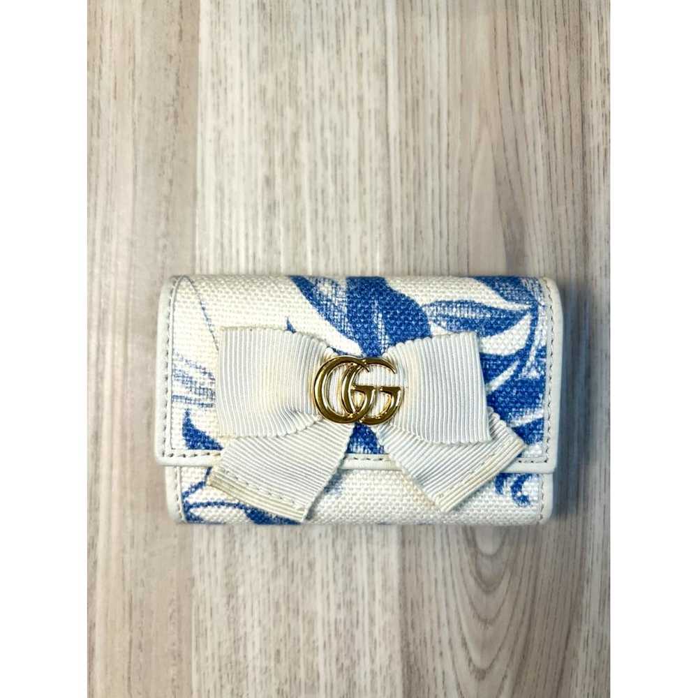 Gucci Leather key ring - image 3