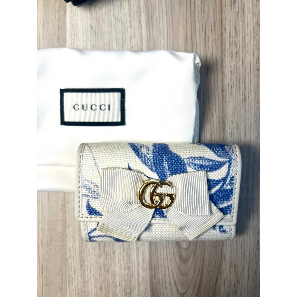 Gucci Leather key ring - image 4