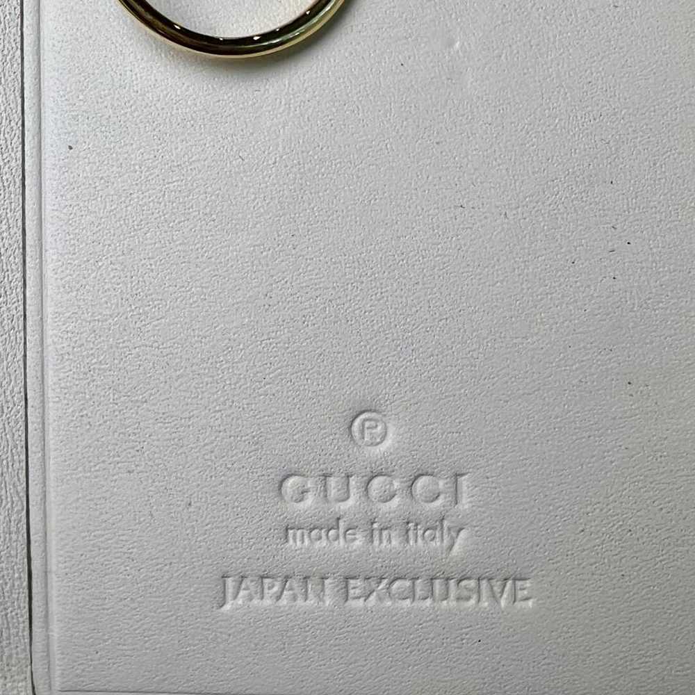 Gucci Leather key ring - image 8