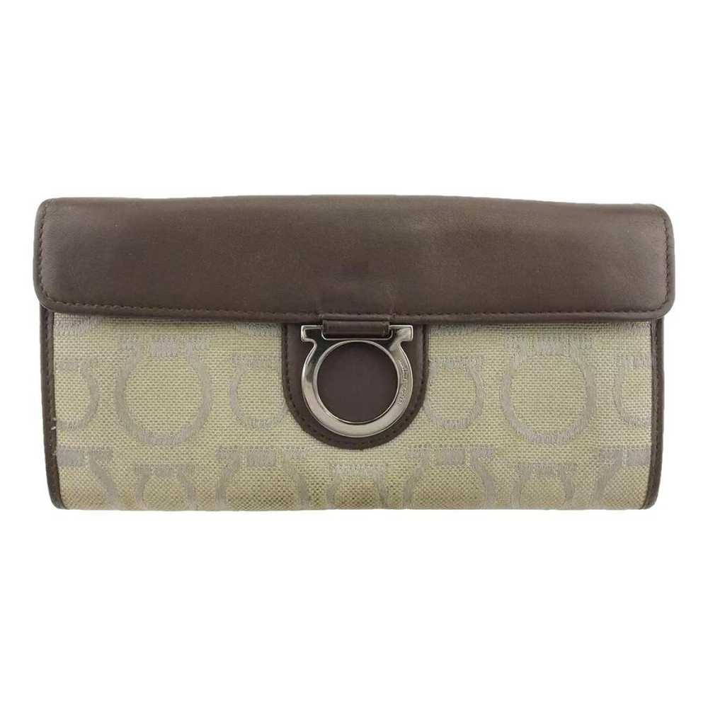 Salvatore Ferragamo Leather clutch bag - image 1