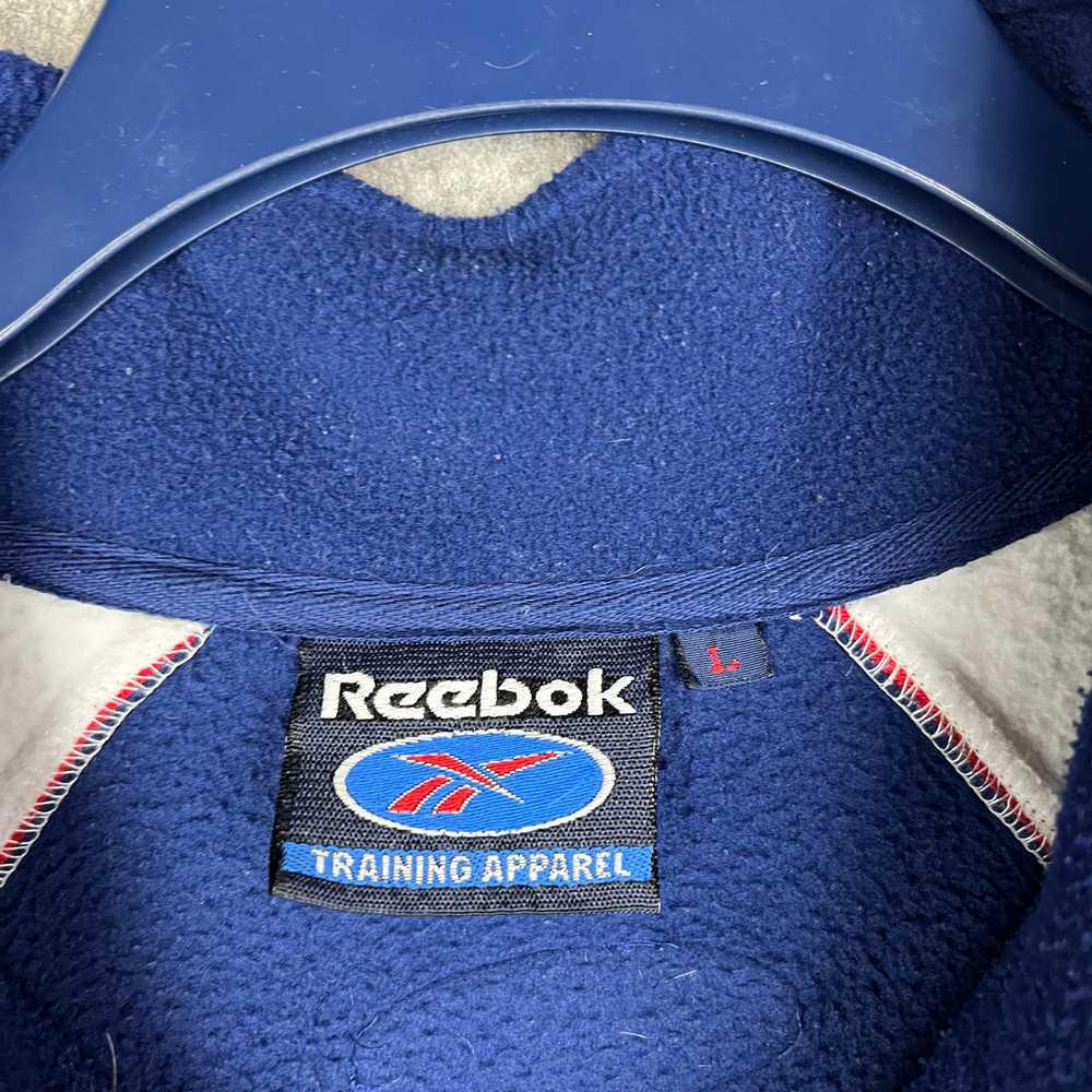 VINTAGE Reebok Jacket Mens Large Fleece Zip Sweat… - image 10