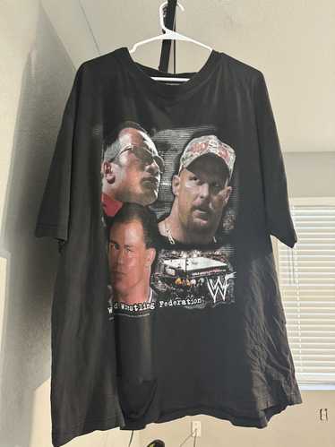 Vintage × Wwe × Wwf VTG! The Rock, Stone Cold & Ku