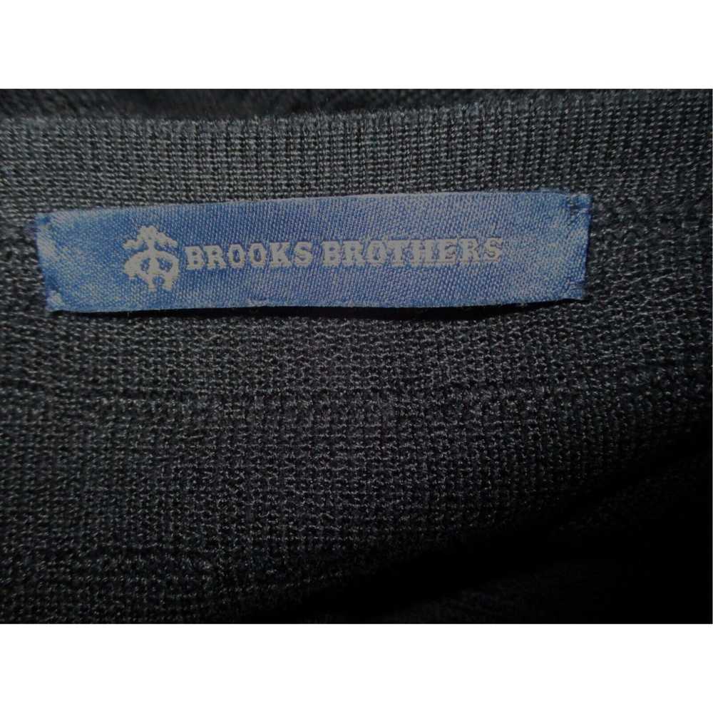 Brooks Brothers Luxurious Black Tight Knit Cardig… - image 6