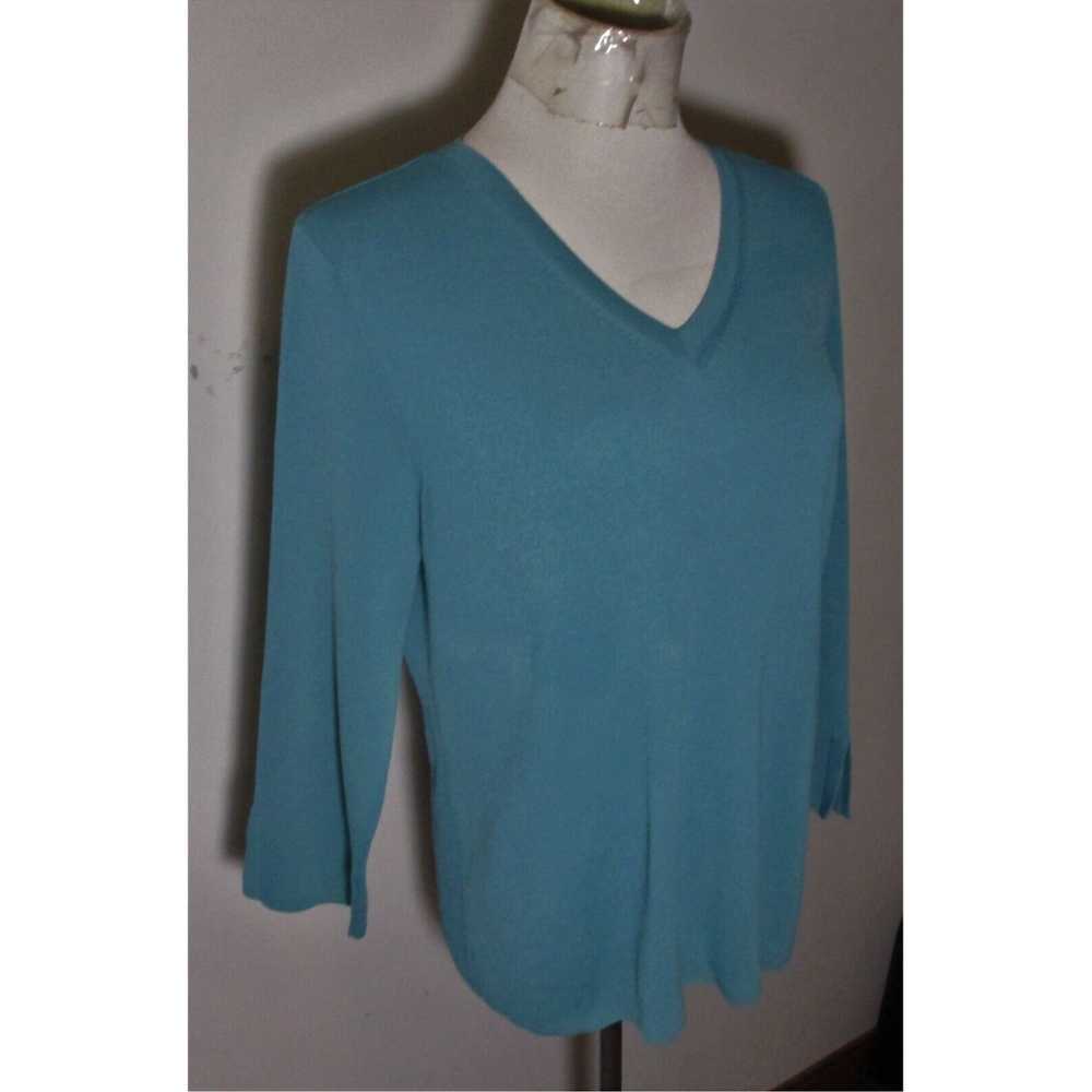 Pendleton Green Nylon Blend Stretch Top for Women… - image 2