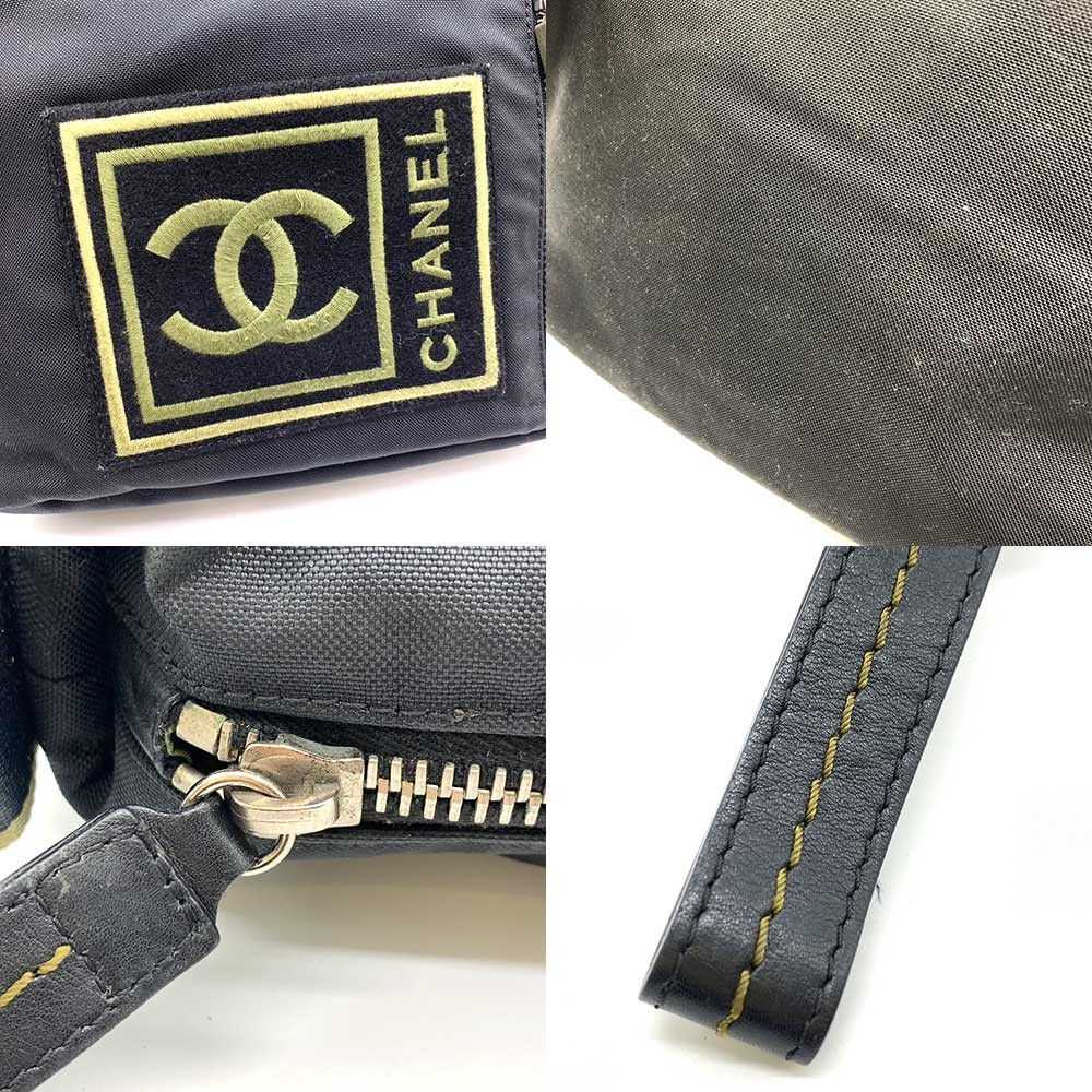 Chanel Chanel Chanel Nylon Canvas Sports Line Cro… - image 4