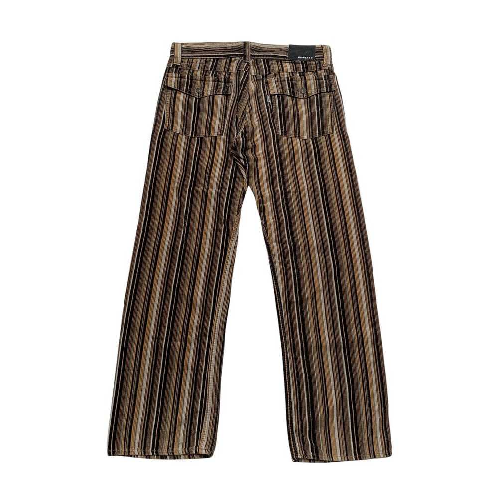 Japanese Brand Gowest japanese brand stripe multi… - image 2