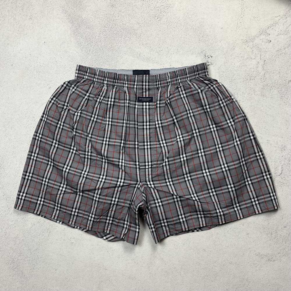 Burberry Vintage Burberry Nova Check Boxer Short … - image 1