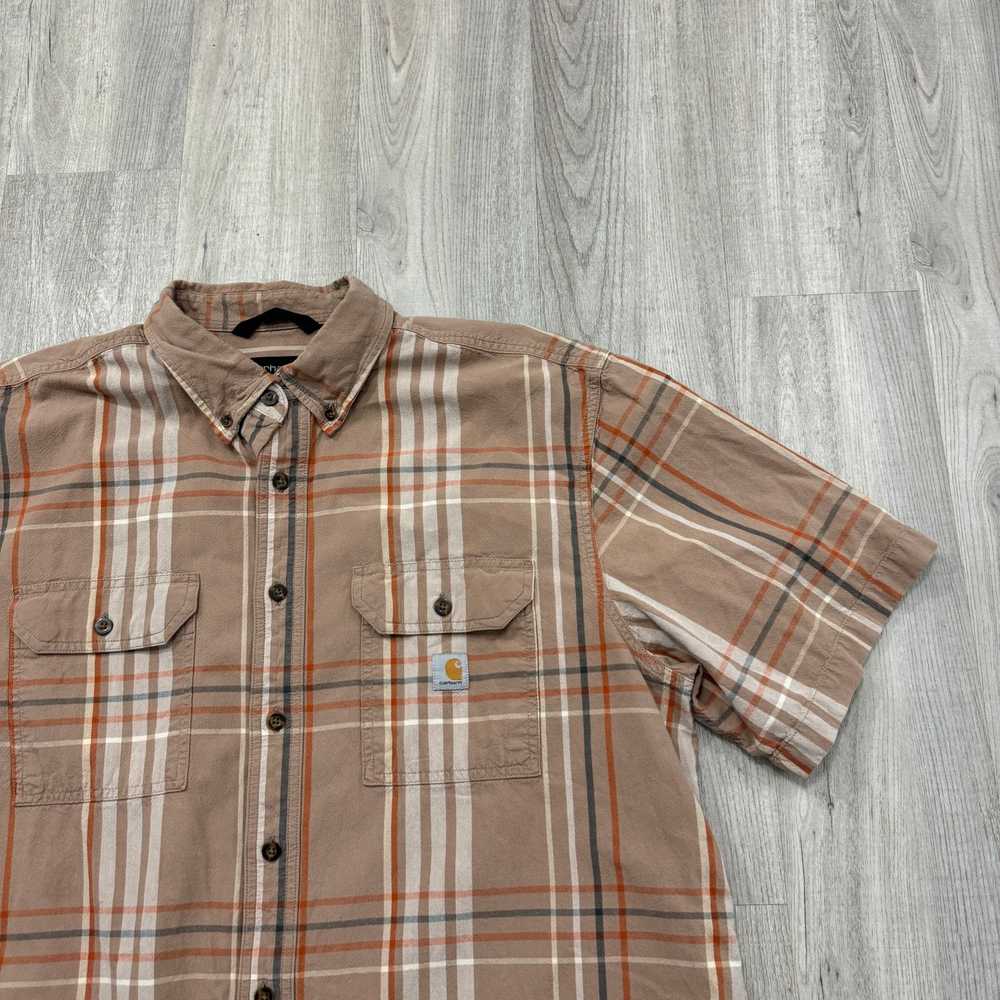 Carhartt Carhartt Plaid Button Shirt Mens Extra L… - image 2