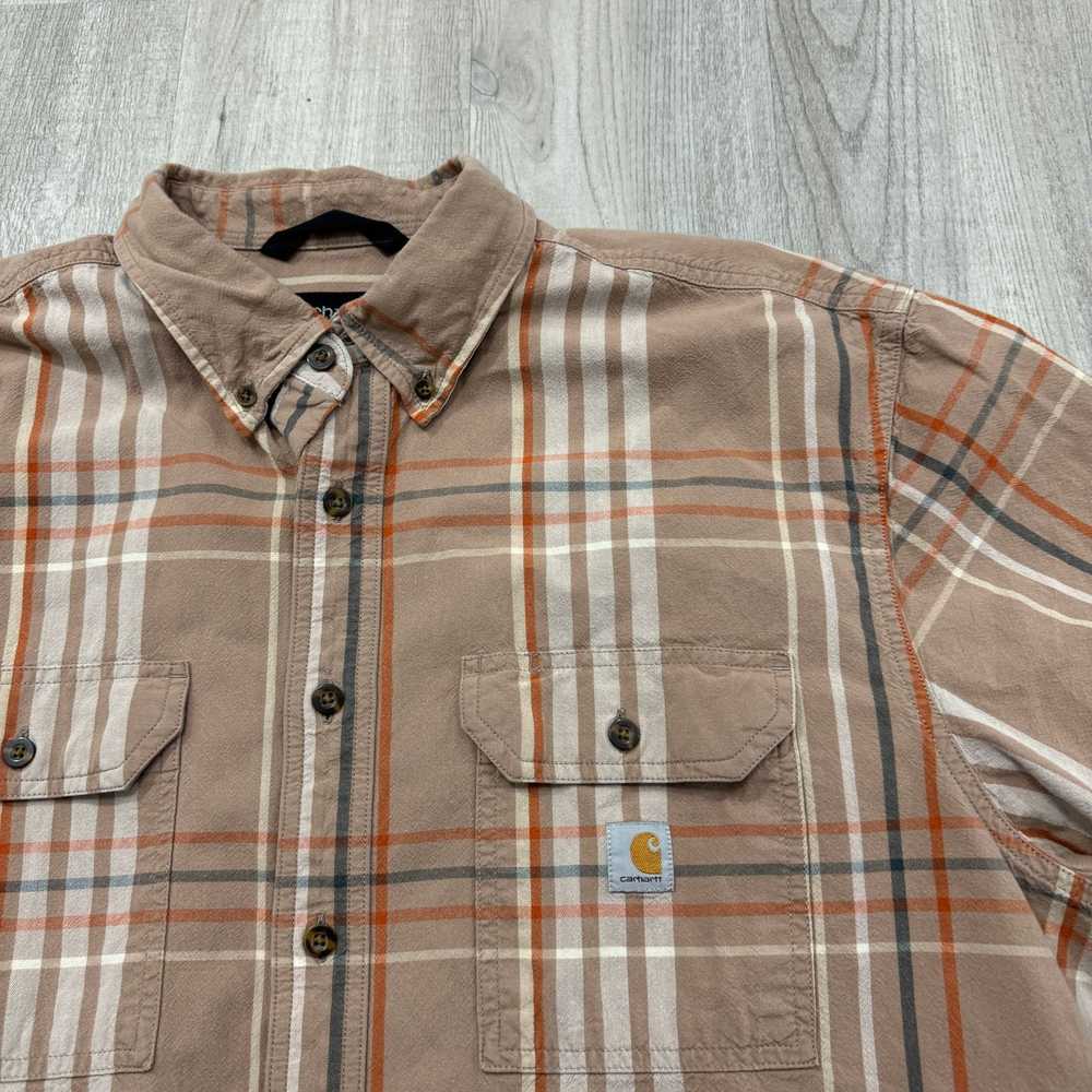 Carhartt Carhartt Plaid Button Shirt Mens Extra L… - image 3