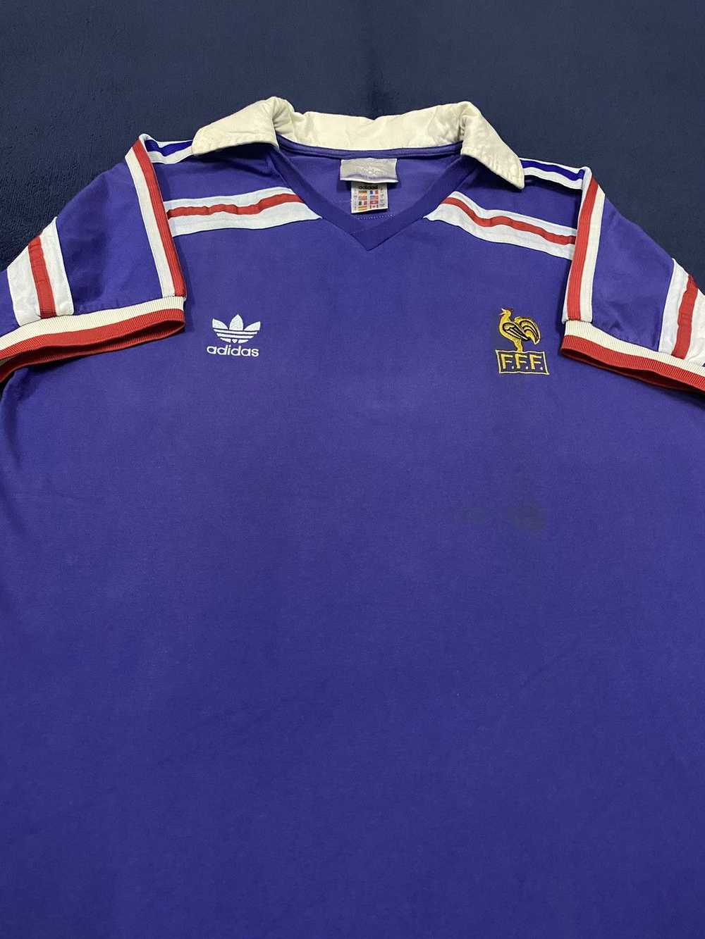 Adidas × Vintage Vintage 90s France International… - image 1