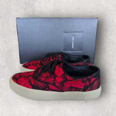 サンローラン ヴェニス ローカット スニーカー ゼブラ 36 aq10557 NEW 100% Authentic YSL Saint Laurent Venice Zebra Slip on