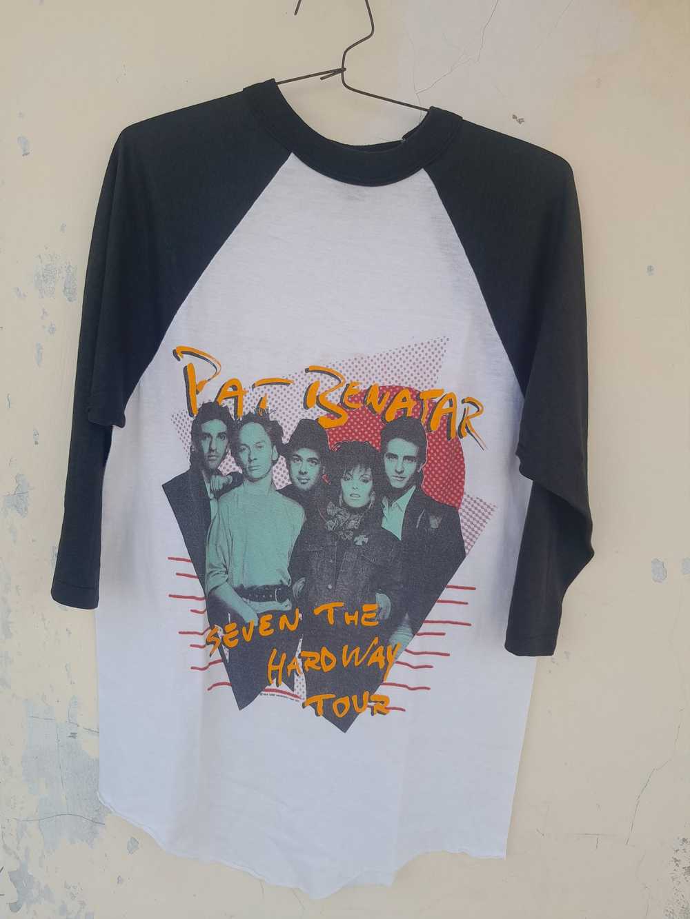 Band Tees × Vintage Pat benatar reglan - image 1