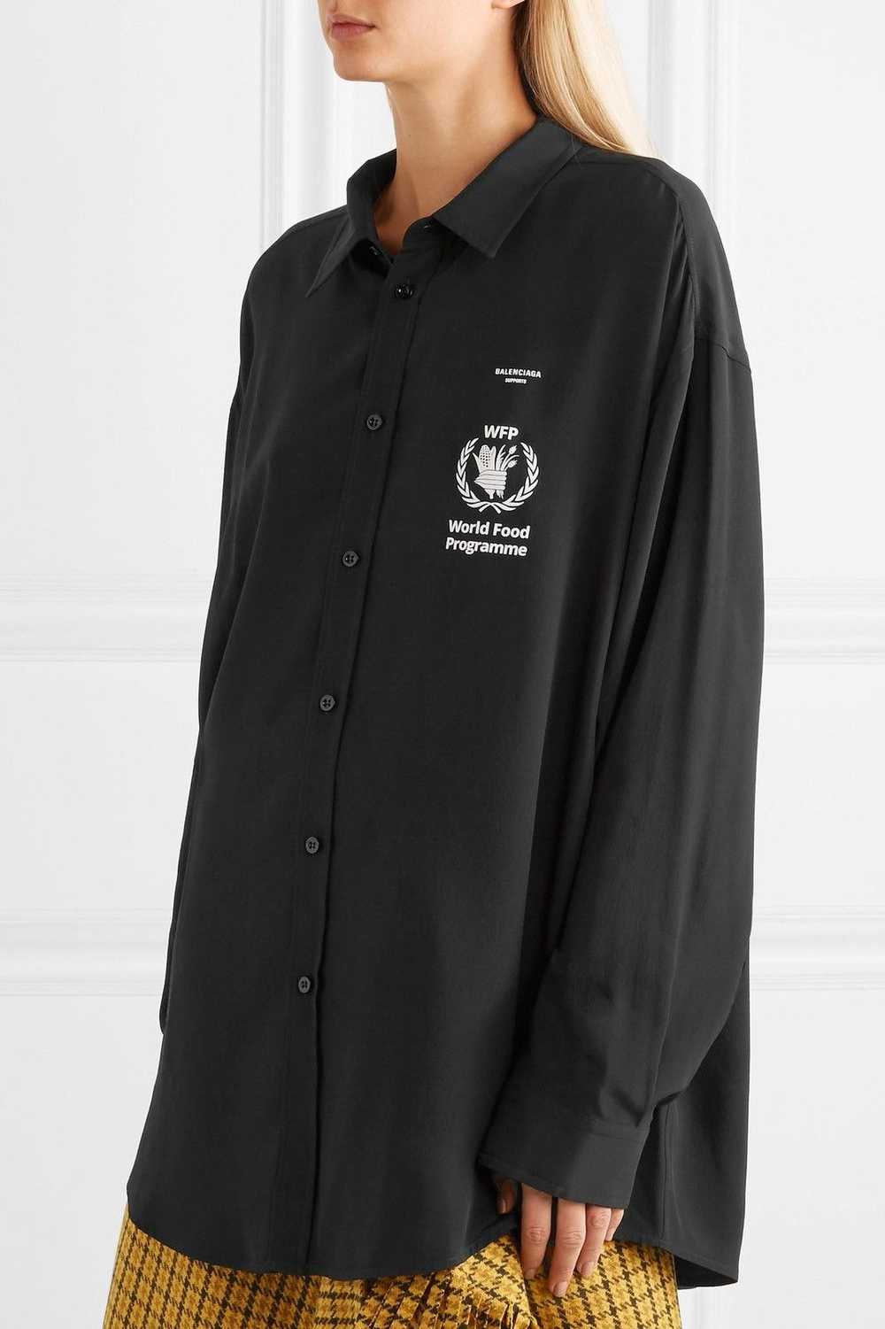 Balenciaga World Food Programme oversized shirt - image 1