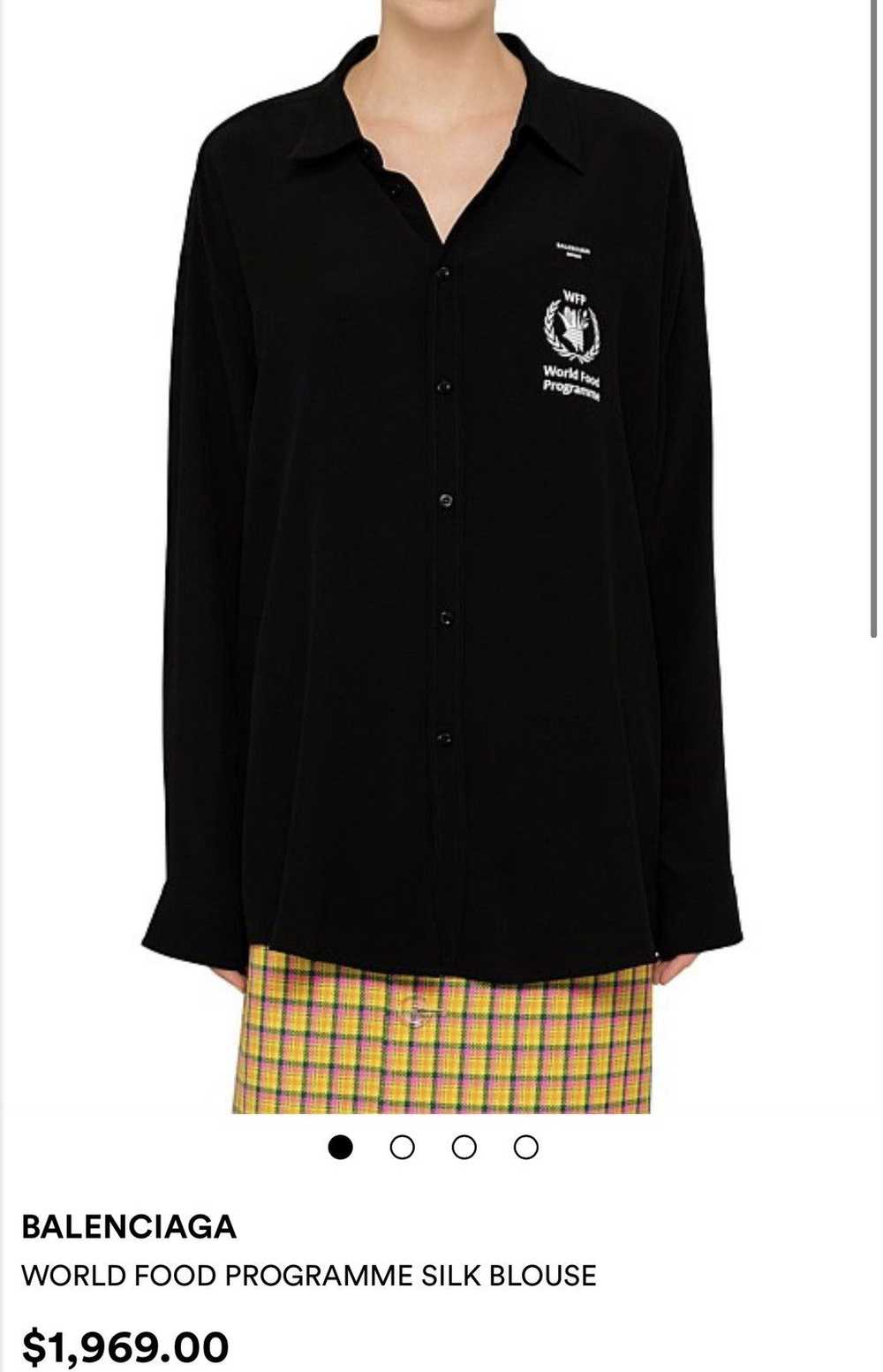 Balenciaga World Food Programme oversized shirt - image 9