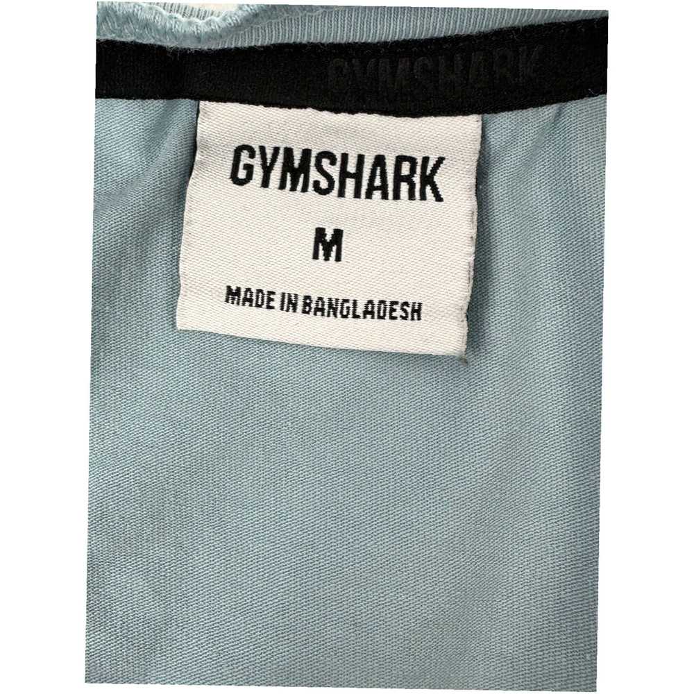 Gymshark Mens Blue Henley 3/4 Sleeve 2 Button Lif… - image 6