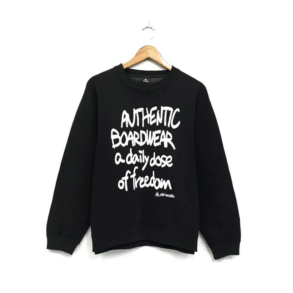 Airwalk × Streetwear × Vintage AIRWALK Sweatshirt… - image 1