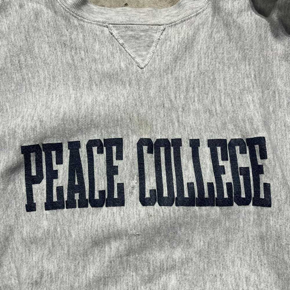 Made In Usa × Vintage Vintage 90s Peace College G… - image 2