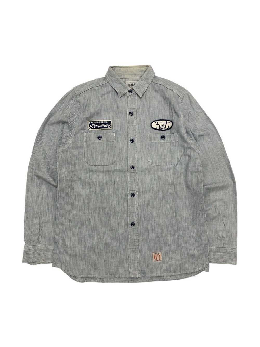 Fuct × Ssdd × Streetwear SSDD FUCT WORK SHIRT “ P… - image 1