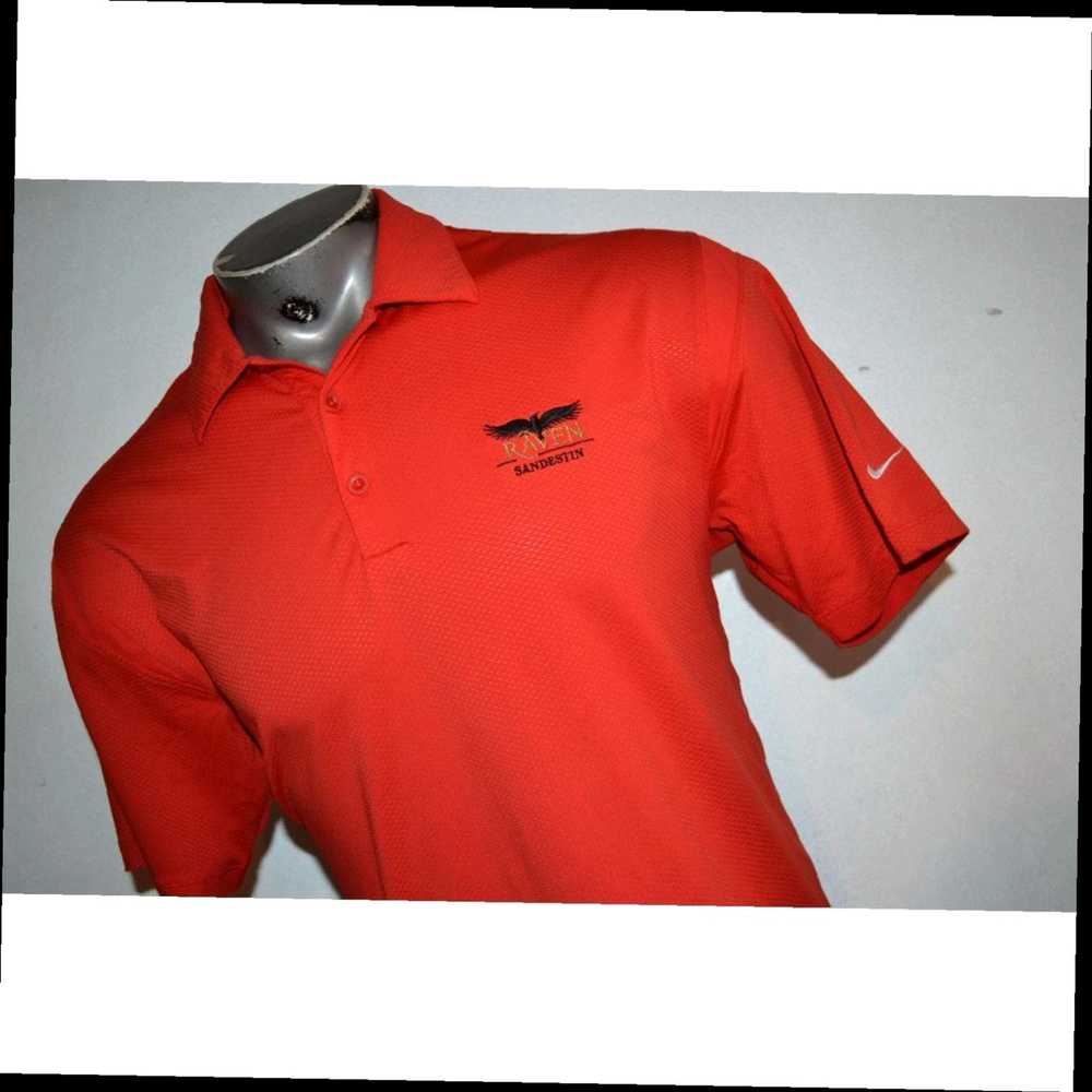 Nike Orange Polyester Nike Golf Mens Performance … - image 2