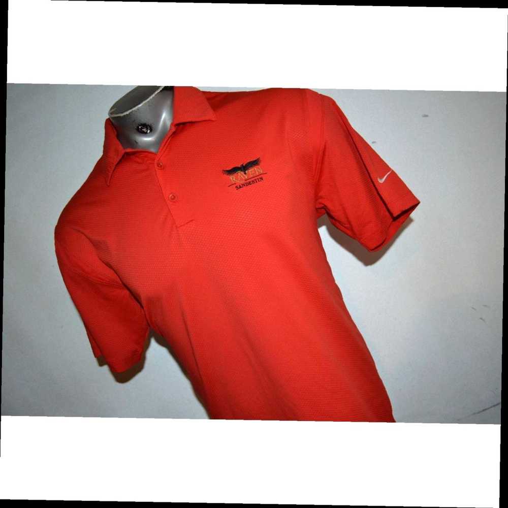 Nike Orange Polyester Nike Golf Mens Performance … - image 3