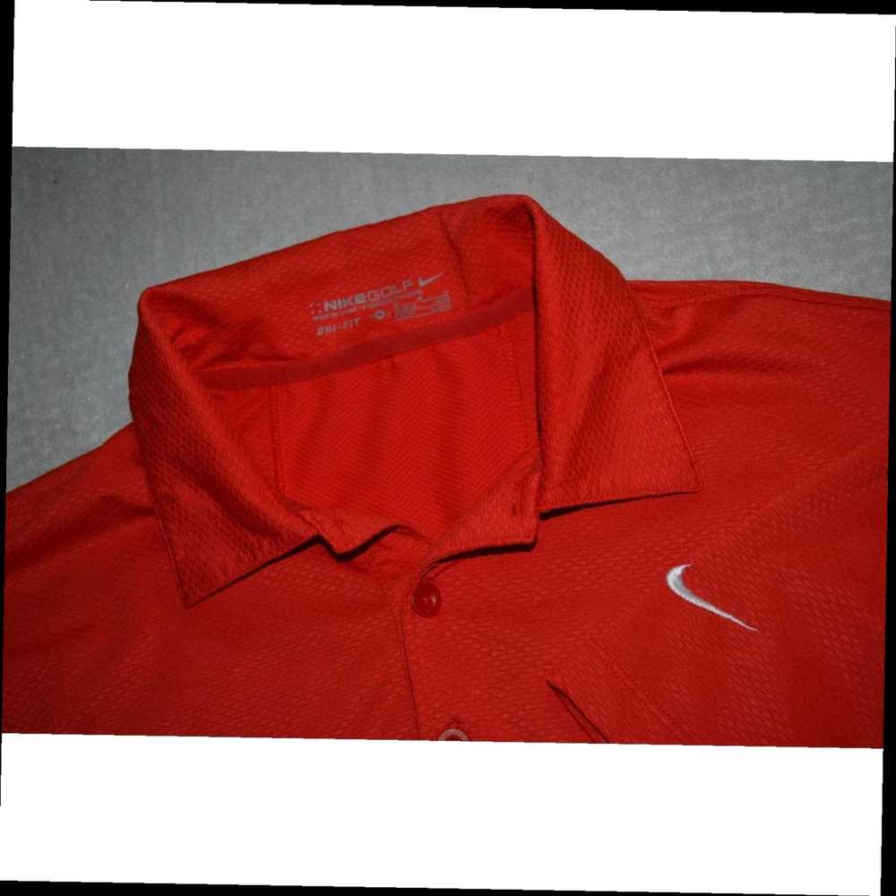 Nike Orange Polyester Nike Golf Mens Performance … - image 7