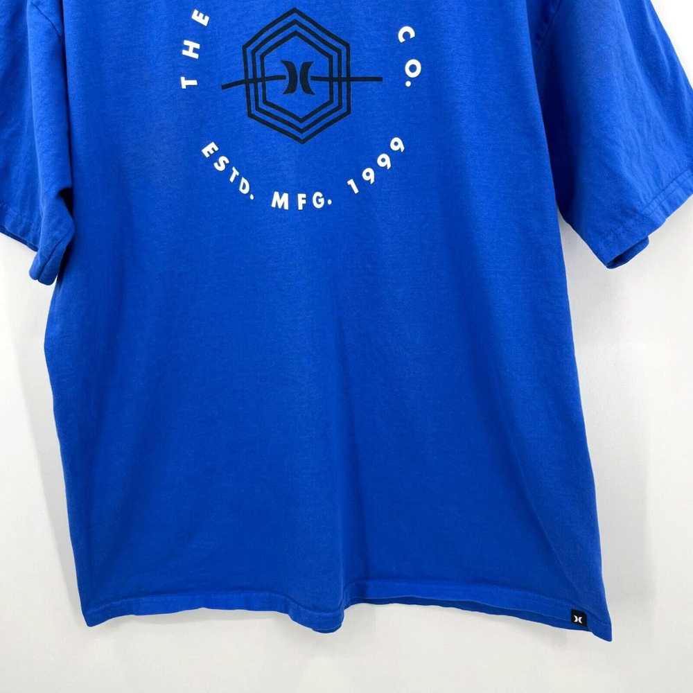 Hurley Hurley T-Shirt Men's XL Blue Short Sleeve … - image 3