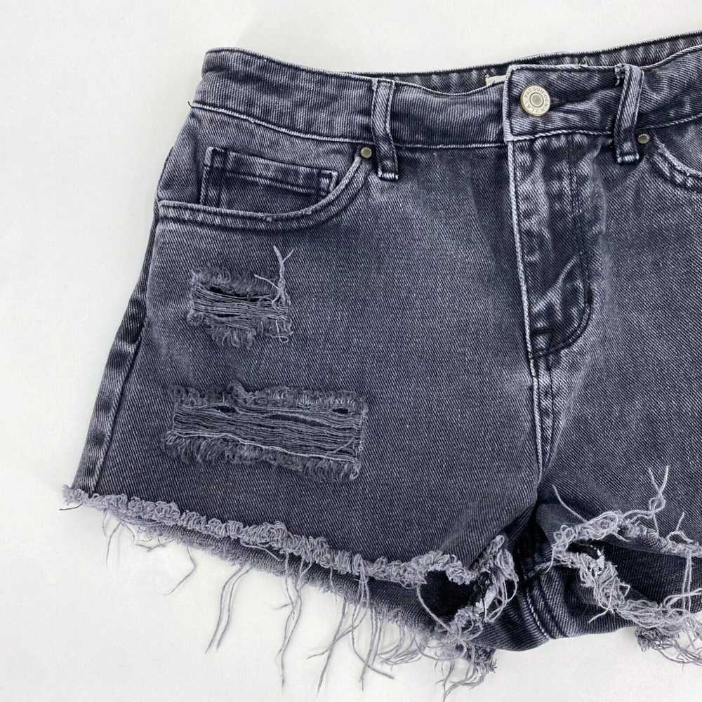 Pacsun Pacsun Denim Shorts Women's 25 Black High … - image 2