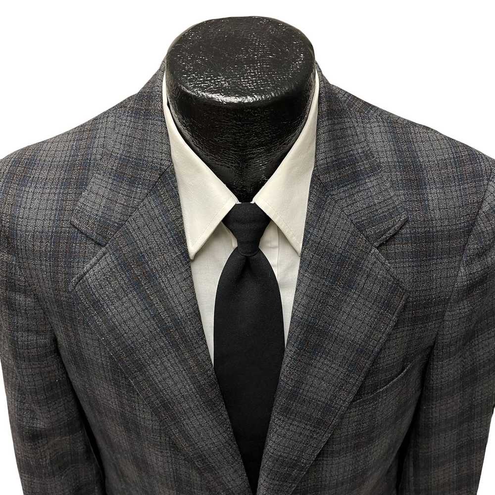 Other Vtg Hamilton House Gray Plaid Sport Coat MO… - image 2