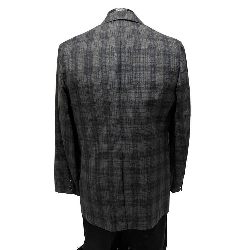 Other Vtg Hamilton House Gray Plaid Sport Coat MO… - image 3