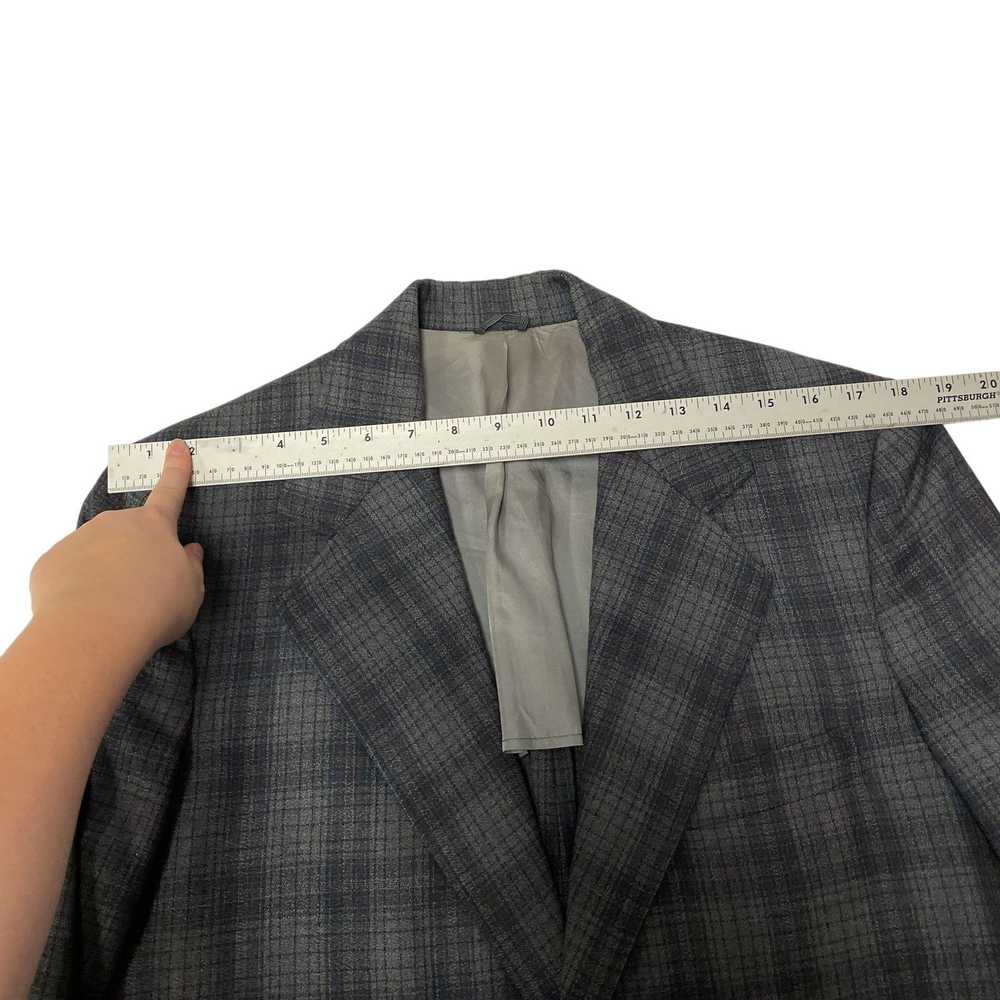 Other Vtg Hamilton House Gray Plaid Sport Coat MO… - image 9