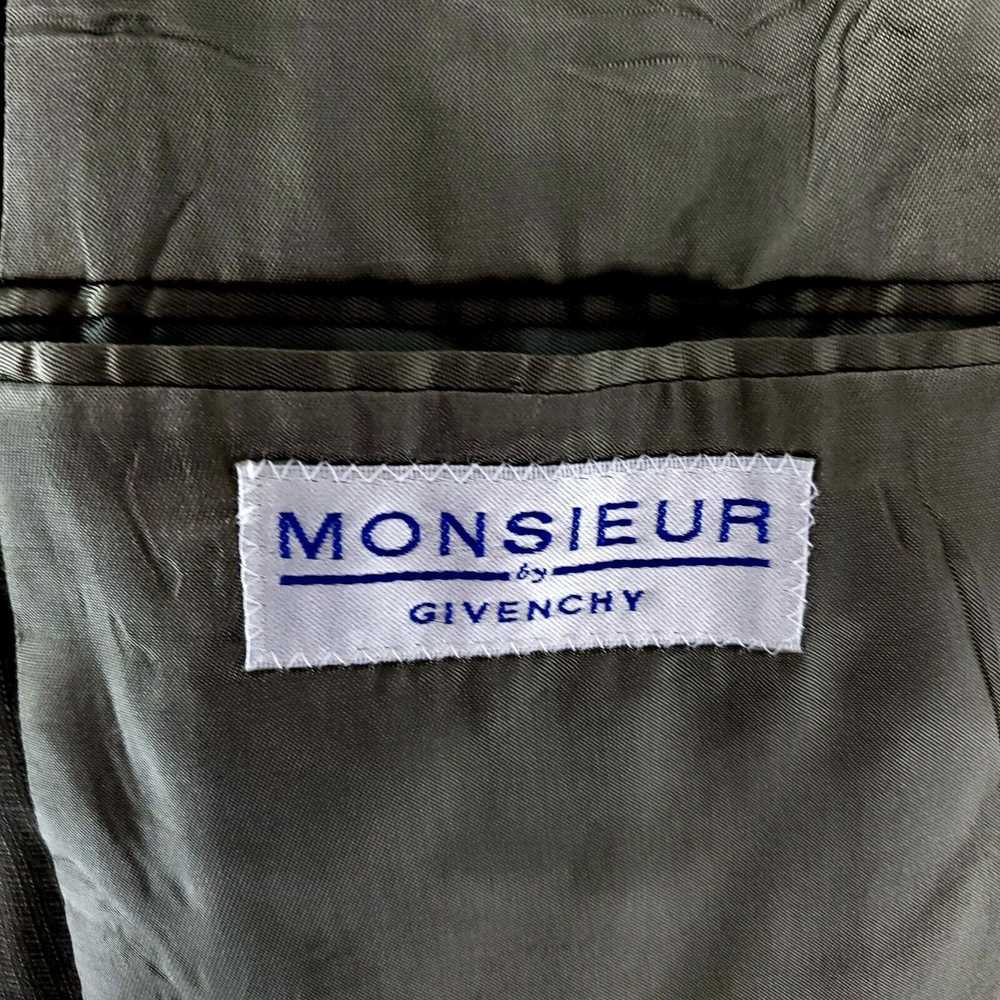 Givenchy Givenchy Monsieur Wool 4 Button Sport Co… - image 7