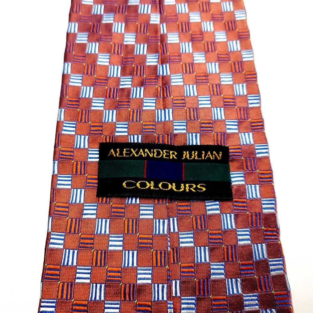 Alexander Julian Alexander Julian Colours Silk Ti… - image 3