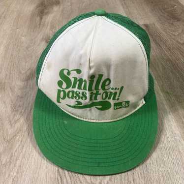 Sanuk Vintage Sanuk "Smile... pass it on!" Trucker